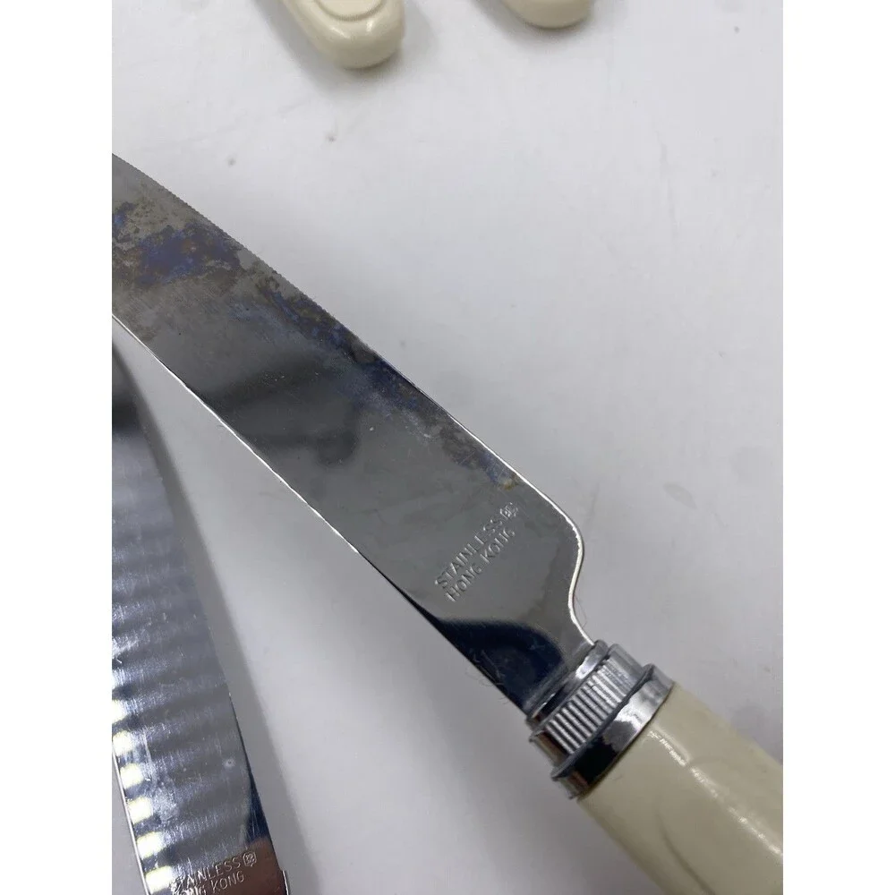 Vintage Corelle Forever Yours 8 Piece Butter Knife Set Hong Kong